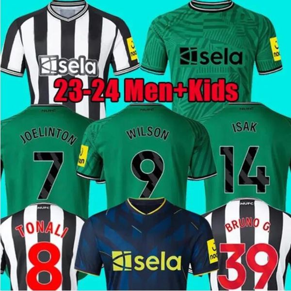 2023 24 newcastles soccer jerseys bruno g. isak nufc home joelinton trippier 2023 2024 new castle football shirt men kids sets almiron wilso, Black;yellow
2023 24 newcastles soccer jerseys bruno g. isak nufc home joelinton trippier 2023 2024 new castle football shirt men kids sets almiron wilso, Black;yellow