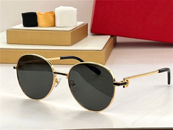 new fashion design round sunglasses 0335s metal frame simple and popular style versatile and easy to wear outdoor uv400 protection glasses, White;black
new fashion design round sunglasses 0335s metal frame simple and popular style versatile and easy to wear outdoor uv400 protection glasses, White;black