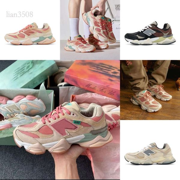 designer casual shoes 9060 joe freshgoods women suede cookie pink blue sea salt outdoor trail sneakers trainers with box, Black
designer casual shoes 9060 joe freshgoods women suede cookie pink blue sea salt outdoor trail sneakers trainers with box, Black