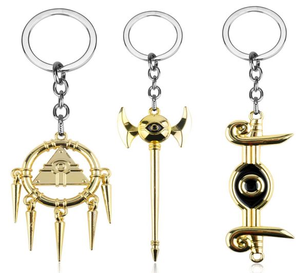 hanchang yugioh keychain anime yugioh millenium pyramid egyptian eye of horus key chains yu gi oh cosplay keyring jewelry8072415, Silver
hanchang yugioh keychain anime yugioh millenium pyramid egyptian eye of horus key chains yu gi oh cosplay keyring jewelry8072415, Silver