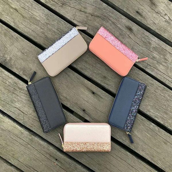 the test new 5 colors new style wallets coin purse women glitter card holders 2298, Red;black
the test new 5 colors new style wallets coin purse women glitter card holders 2298, Red;black