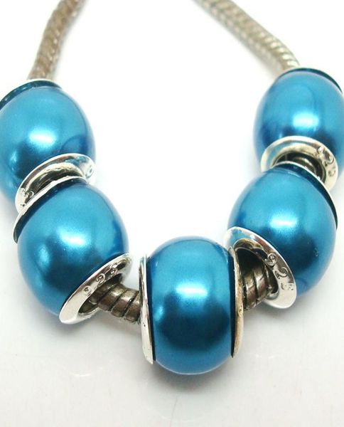 200pcslot beautiful acrylic teal color imitation pearl silver core beads loose european big hole charm beads for jewelry making l5421866, Black
200pcslot beautiful acrylic teal color imitation pearl silver core beads loose european big hole charm beads for jewelry making l5421866, Black
