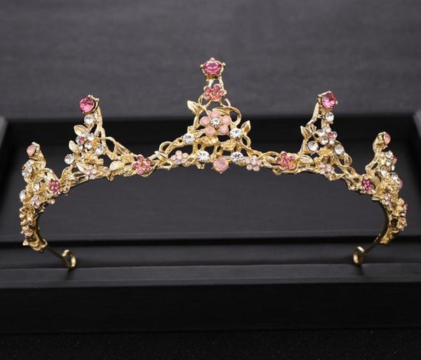 trendy pink crystal princess crown gold wedding tiara bridal diadem rhinestone hair jewelry headpiece wedding hair accessories80885476953, White;golden
trendy pink crystal princess crown gold wedding tiara bridal diadem rhinestone hair jewelry headpiece wedding hair accessories80885476953, White;golden