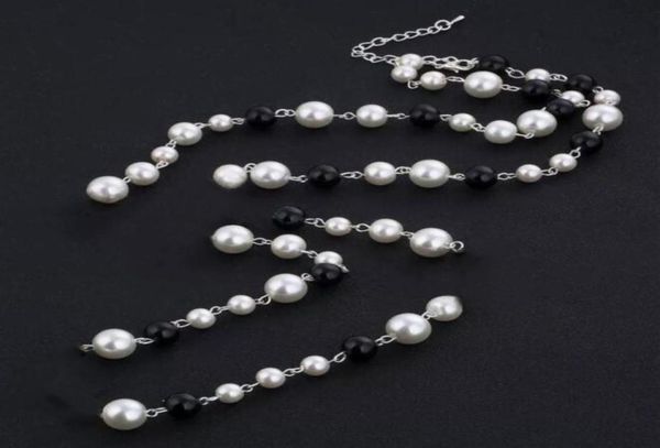 paris lady jewelry necklace black white pearl rhinestone pendant necklace e29931093492, Silver
paris lady jewelry necklace black white pearl rhinestone pendant necklace e29931093492, Silver