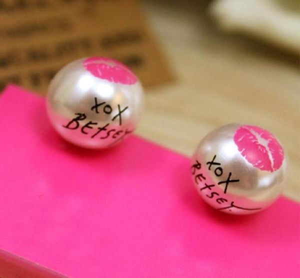 25pairslot women girls fashion jewelry round faux pearl red lip printed ear stud earrings 2x mhm23414650147776861, Golden;silver
25pairslot women girls fashion jewelry round faux pearl red lip printed ear stud earrings 2x mhm23414650147776861, Golden;silver