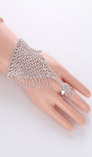 slave silver hand crystal chain ring bridal bracelet bangle rhinestone hand decoration wedding cuff attached ring set gold4437140, Black
slave silver hand crystal chain ring bridal bracelet bangle rhinestone hand decoration wedding cuff attached ring set gold4437140, Black
