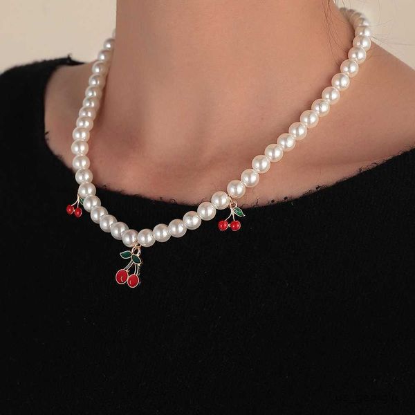 pendant necklaces 2023 new luxury simplicity sweet stereoscopic cherry pendant clavicular chain necklace for women jewerly party r230908, Silver
pendant necklaces 2023 new luxury simplicity sweet stereoscopic cherry pendant clavicular chain necklace for women jewerly party r230908, Silver