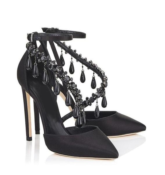 black crystal ankle wrap stiletto sandals high heels pumps pointed toe women sandals cut out leather dress shoes woman2812012
black crystal ankle wrap stiletto sandals high heels pumps pointed toe women sandals cut out leather dress shoes woman2812012