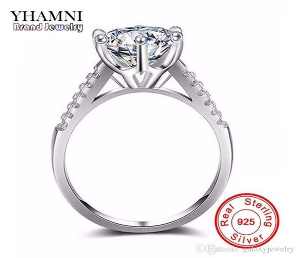 yhamni pure solid 925 silver rings set big 2 ct diamond engagement ring real silver wedding rings for women xjr0391861977, Slivery;golden
yhamni pure solid 925 silver rings set big 2 ct diamond engagement ring real silver wedding rings for women xjr0391861977, Slivery;golden