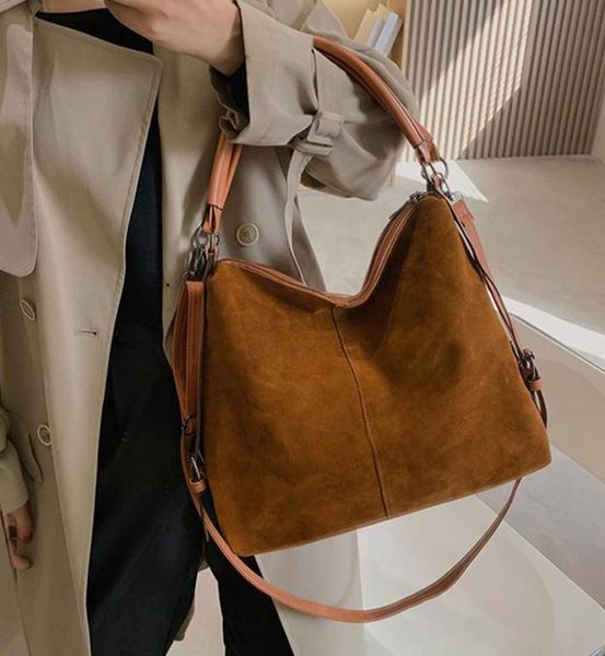 evening bags retro quality tote bag ladies elegant female suede shoulder crossbody brown vintage frosted large capacity bucket 2023055619
evening bags retro quality tote bag ladies elegant female suede shoulder crossbody brown vintage frosted large capacity bucket 2023055619