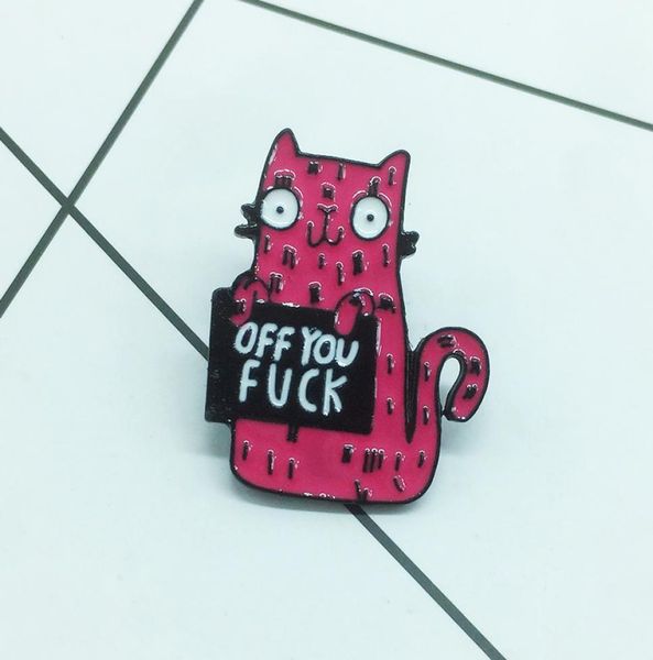 fear cat off you fuchsia brooch gift for girl boy fashion backpack pendant cartoon creative accessories1865802, Gray
fear cat off you fuchsia brooch gift for girl boy fashion backpack pendant cartoon creative accessories1865802, Gray