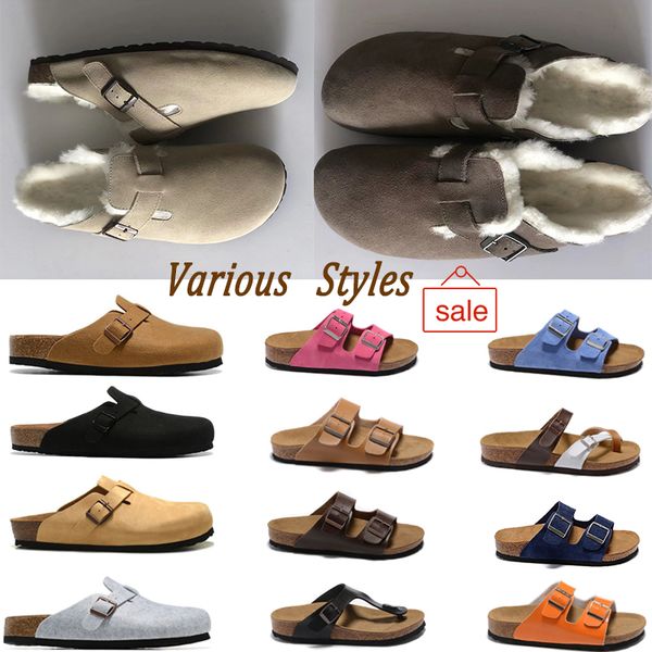 2023 designer sandals boston boclog men women summer autumn winter slippers leather felt sliders outdoor indoor buckle strap flats cork, Black
2023 designer sandals boston boclog men women summer autumn winter slippers leather felt sliders outdoor indoor buckle strap flats cork, Black