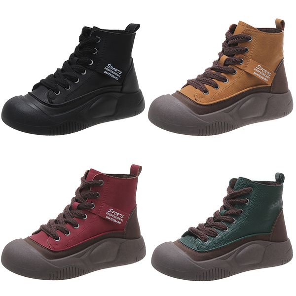 multi-colored muffin thick sole inside athletic casual shoes woman black yellow red green trainers outdoor sneakers
multi-colored muffin thick sole inside athletic casual shoes woman black yellow red green trainers outdoor sneakers
