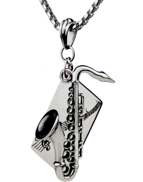 musical instrument saxophone pendant necklace stainless steel hip hop titanium pearl chain jewelry necklaces8546644, Silver
musical instrument saxophone pendant necklace stainless steel hip hop titanium pearl chain jewelry necklaces8546644, Silver