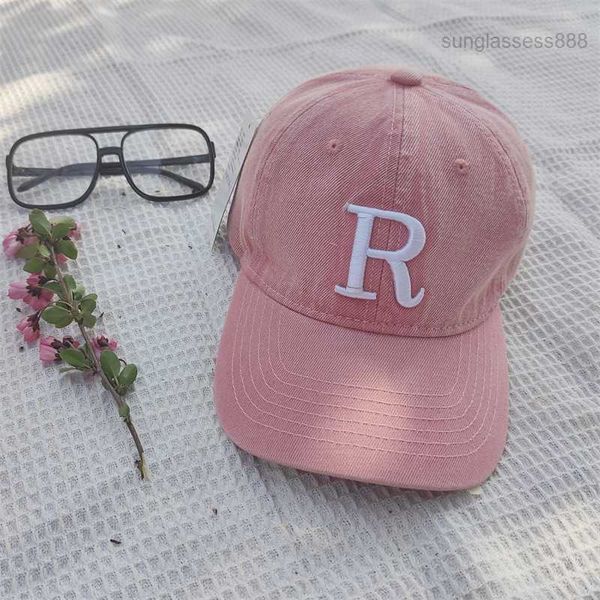 big head waist r letter trendy brand baseball hat women's washed cowboy duck tongue men's american rjwo, Blue;gray
big head waist r letter trendy brand baseball hat women's washed cowboy duck tongue men's american rjwo, Blue;gray