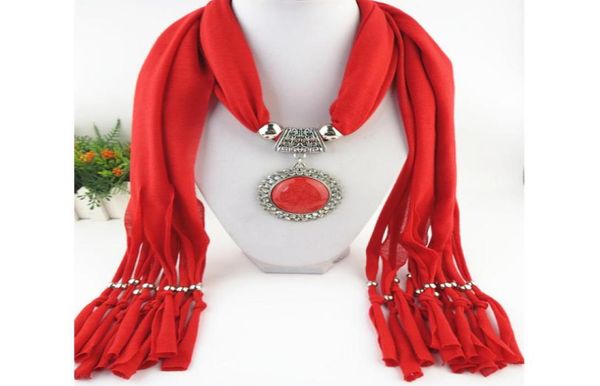 women scarves elegant jewelry resin round pendant necklace scarf ladies tassel scarves shawls6877419, Blue;gray
women scarves elegant jewelry resin round pendant necklace scarf ladies tassel scarves shawls6877419, Blue;gray