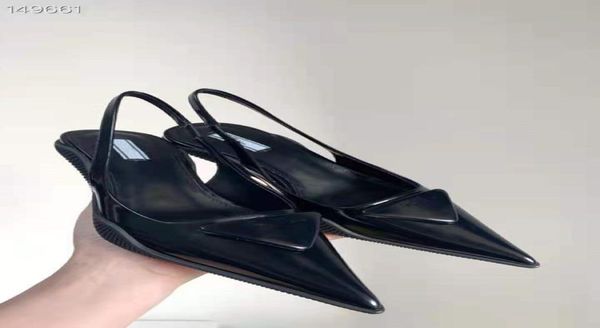 summer slingback pumps pointed toe brushed leather midheel sandals fashion formal prom dress shoes with box3648483, Black
summer slingback pumps pointed toe brushed leather midheel sandals fashion formal prom dress shoes with box3648483, Black