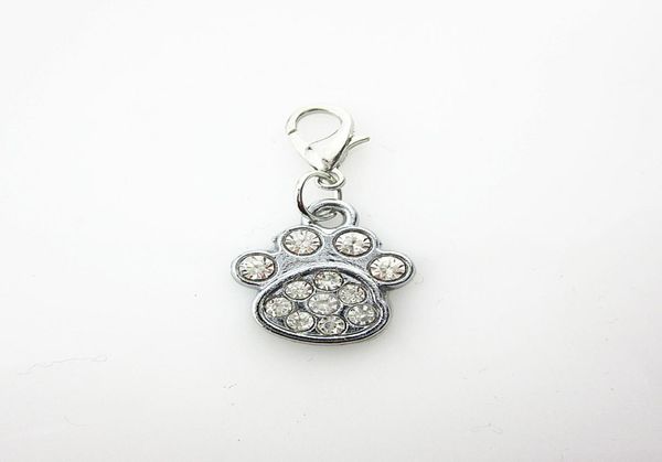20pcs selling lobster clasp rhinestone crystal dog paw dangle charms for floating pendant lockets diy jewelry3549960, Bronze;silver
20pcs selling lobster clasp rhinestone crystal dog paw dangle charms for floating pendant lockets diy jewelry3549960, Bronze;silver