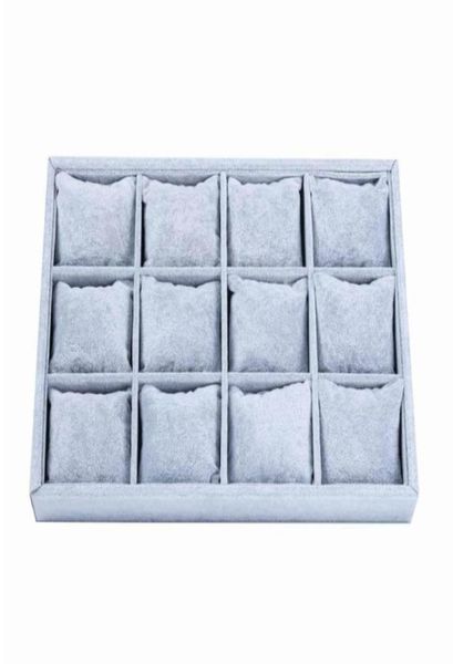 stackable 12 girds jewelry trays storage tray showcase display organizer lxae watch boxes cases7823015, Black;blue
stackable 12 girds jewelry trays storage tray showcase display organizer lxae watch boxes cases7823015, Black;blue