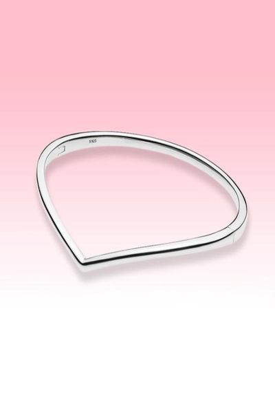 new polished wishbone bangle bracelets women jewelry for p 925 sterling silver bracelet with original retail box2640700, Black
new polished wishbone bangle bracelets women jewelry for p 925 sterling silver bracelet with original retail box2640700, Black