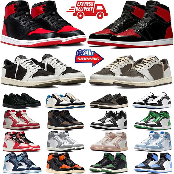 jumpman 1 high basketball shoes men women 1s satin bred low black phantom reverse mocha olive palomino unc toe washed pink mens trainers sne
jumpman 1 high basketball shoes men women 1s satin bred low black phantom reverse mocha olive palomino unc toe washed pink mens trainers sne
