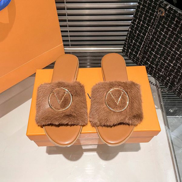 fashion designer shoe luxury women wool sandals slippers woman slipper shoes brand autumn winter slides fur sandal casual shoes size fen w38, Black
fashion designer shoe luxury women wool sandals slippers woman slipper shoes brand autumn winter slides fur sandal casual shoes size fen w38, Black