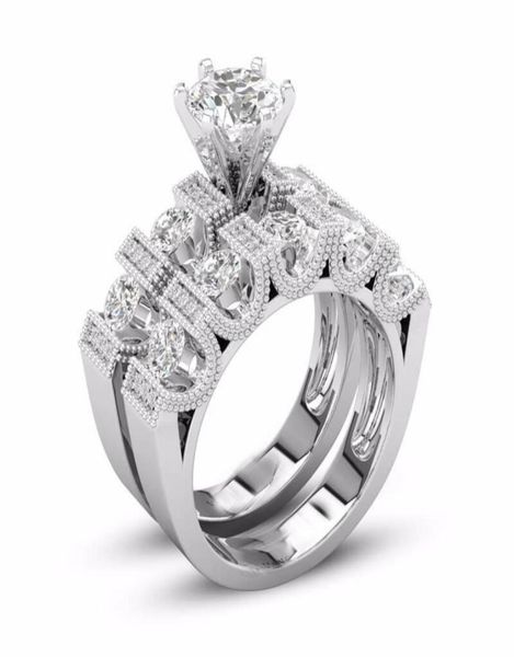 unique choucong vintage fashion jewelry couple rings 925 silver fill retro eternity round cut white z cz diamond women bridal 8979363, Slivery;golden
unique choucong vintage fashion jewelry couple rings 925 silver fill retro eternity round cut white z cz diamond women bridal 8979363, Slivery;golden