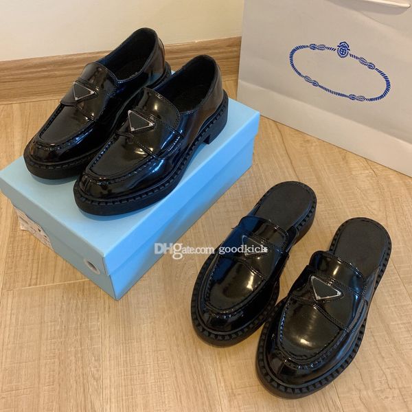 designer shoes monolith rubber platform women sneakers black shiny leather slipper chunky round head sneaker pointed thick bottom loafers
designer shoes monolith rubber platform women sneakers black shiny leather slipper chunky round head sneaker pointed thick bottom loafers