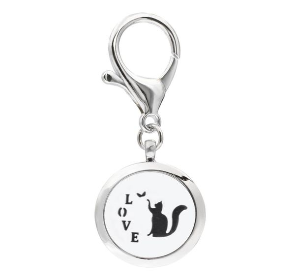 multiple options love cat keychain lobster clasp magnetic aroma essential oil diffuser locket keychain perfume locket keyrings 5pc1070170, Silver
multiple options love cat keychain lobster clasp magnetic aroma essential oil diffuser locket keychain perfume locket keyrings 5pc1070170, Silver