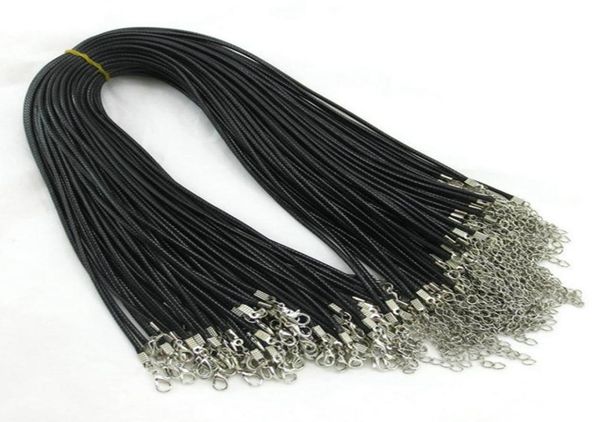 epack 100pcs 2mm black wax chains leather necklace beading cord string rope wire 45cm+5cm extender chain with lobster clasp diy2611371, White;red
epack 100pcs 2mm black wax chains leather necklace beading cord string rope wire 45cm+5cm extender chain with lobster clasp diy2611371, White;red