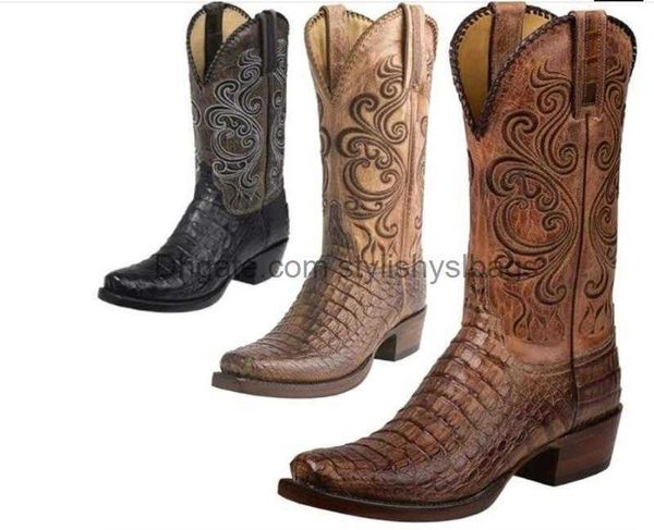 boots boots 3 color fashion men women retro embroidered cowboy boots pu western square toe boots plus size 34-48 011923h, Black
boots boots 3 color fashion men women retro embroidered cowboy boots pu western square toe boots plus size 34-48 011923h, Black
