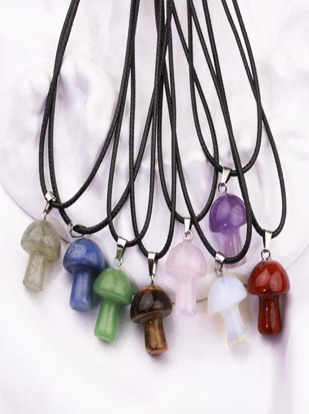 natural gem stone quartz crystal amethyst tiger eye hand carved 2cm mushroom pendant necklace for women jewelry3831246, Silver
natural gem stone quartz crystal amethyst tiger eye hand carved 2cm mushroom pendant necklace for women jewelry3831246, Silver