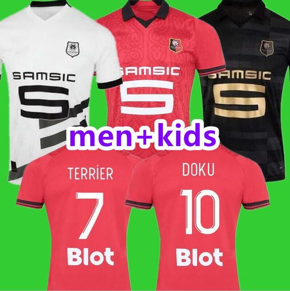 23 24 stade rennais soccer jerseys home rennes maillot de foot 2023 2024 sulemana bourigeaud terrier doku laborde santamaria gouiri men kids, Black;yellow
23 24 stade rennais soccer jerseys home rennes maillot de foot 2023 2024 sulemana bourigeaud terrier doku laborde santamaria gouiri men kids, Black;yellow