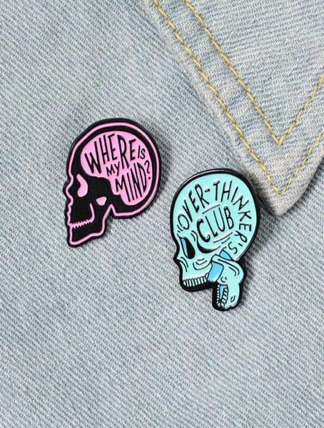 qihe jewelry couple skull enamel lapel pins punk skeleton brooches unique design gift for friends whole3182294, Gray
qihe jewelry couple skull enamel lapel pins punk skeleton brooches unique design gift for friends whole3182294, Gray