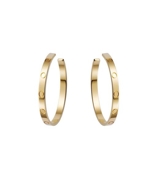 large hoop huggie love earrings for women ladies girls gift jewelryscrew marking316l titanium steel famous brand jewelry with 8358732, Golden;silver
large hoop huggie love earrings for women ladies girls gift jewelryscrew marking316l titanium steel famous brand jewelry with 8358732, Golden;silver