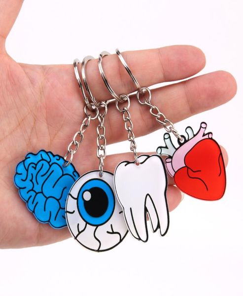 new organ heart keychain brain eyes tooth key chain women and men cute anime cartoon kids key ring gift porte clef2076680, Silver
new organ heart keychain brain eyes tooth key chain women and men cute anime cartoon kids key ring gift porte clef2076680, Silver
