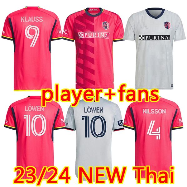 23 24 st. ouis city soccer jerseys new mlses home away st louis''red' sc white nilsson 4 klauss 9 nelson gioacchini vassile, Black;yellow
23 24 st. ouis city soccer jerseys new mlses home away st louis''red' sc white nilsson 4 klauss 9 nelson gioacchini vassile, Black;yellow