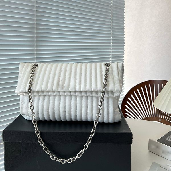 designer monaco shoulder bags womens luxury black white quilted thin cow leather medium chain belt handbag
designer monaco shoulder bags womens luxury black white quilted thin cow leather medium chain belt handbag