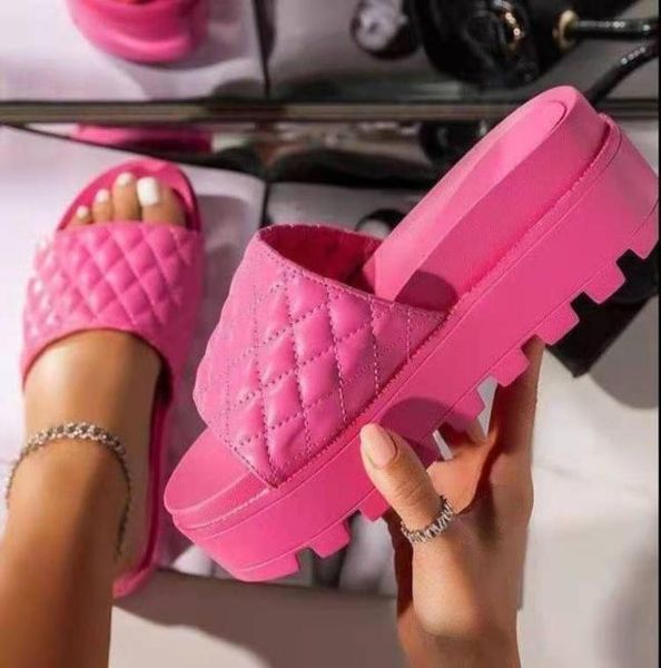 women slides platform sandals summer leather weaving beach slippers open toe flat heel sandal elegant outdoor slide women033156732, Black
women slides platform sandals summer leather weaving beach slippers open toe flat heel sandal elegant outdoor slide women033156732, Black