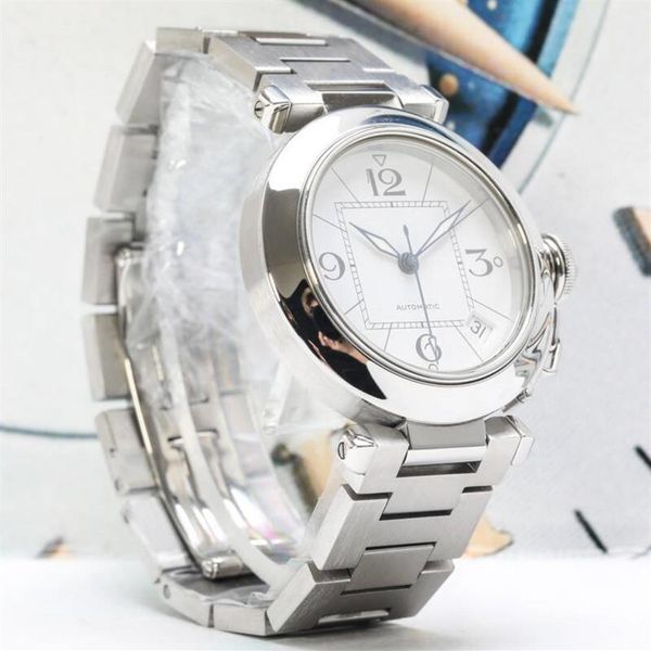 u1 grade aaa 35mm pasha de w31089m7 watches white dial miyota automatic chronograph mens watch satch stainless steel brace256v, Slivery;brown
u1 grade aaa 35mm pasha de w31089m7 watches white dial miyota automatic chronograph mens watch satch stainless steel brace256v, Slivery;brown