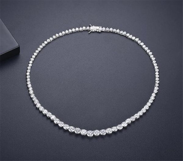 2022 sell bride tennis necklace sparkling luxury jewelry 18k white gold fill round cut white z cz diamond gemstones ins wo5921992, Silver
2022 sell bride tennis necklace sparkling luxury jewelry 18k white gold fill round cut white z cz diamond gemstones ins wo5921992, Silver