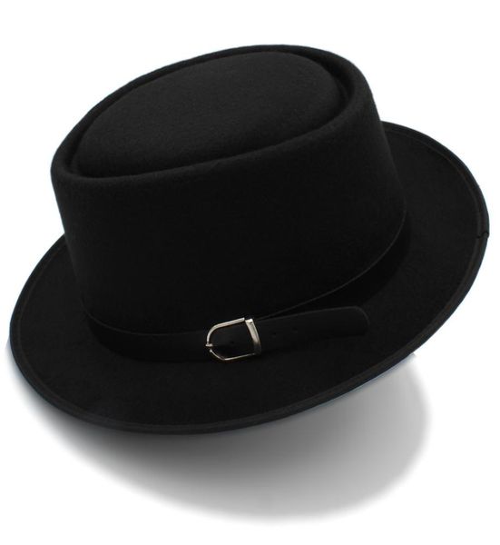pork pie hat for women men with fashion leather for dad wool flat fedora for lady gambler trilby hat size 58cm1334124, Blue;gray
pork pie hat for women men with fashion leather for dad wool flat fedora for lady gambler trilby hat size 58cm1334124, Blue;gray