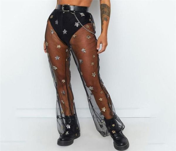 women mesh sequined bikini cover up high waist see through beach pants elegant slim sheer playa trouser party beachwear saron2449183, Blue;gray
women mesh sequined bikini cover up high waist see through beach pants elegant slim sheer playa trouser party beachwear saron2449183, Blue;gray