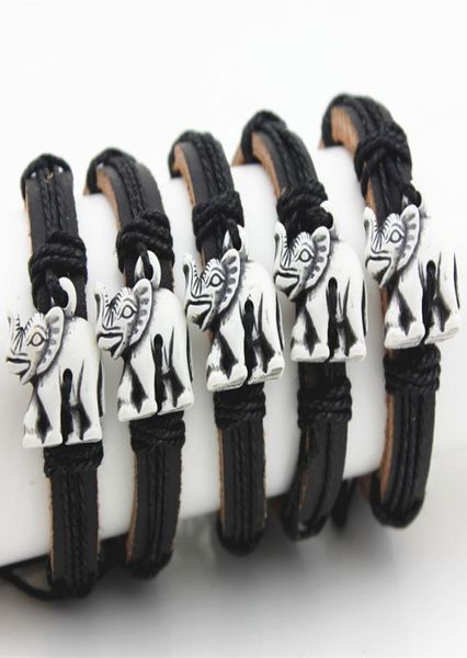 jewelry whole 12pcs imitation yak bone carved tribal style lucky elephants leather bracelets surfer bangle lucky gift mb1538237839, Black
jewelry whole 12pcs imitation yak bone carved tribal style lucky elephants leather bracelets surfer bangle lucky gift mb1538237839, Black