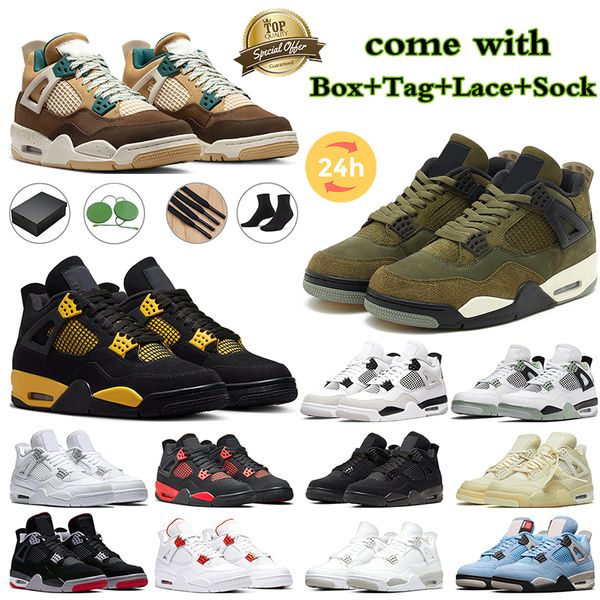 jumpman 4 basketball shoes thunder 4s mens women sneakers black cat sail pine green medium olive cacao wow university blue bred trainers spo
jumpman 4 basketball shoes thunder 4s mens women sneakers black cat sail pine green medium olive cacao wow university blue bred trainers spo