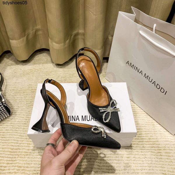 amina muadd baotou sandals women 2021 new summer net red rhinestone wine cup heels women silk satin pointed high heels women, Black
amina muadd baotou sandals women 2021 new summer net red rhinestone wine cup heels women silk satin pointed high heels women, Black