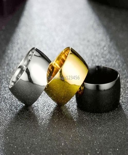 wide band 12mm stainless steel blank ring finger black gold rings for men women fashion jewelry will and sandy1520983, Silver
wide band 12mm stainless steel blank ring finger black gold rings for men women fashion jewelry will and sandy1520983, Silver