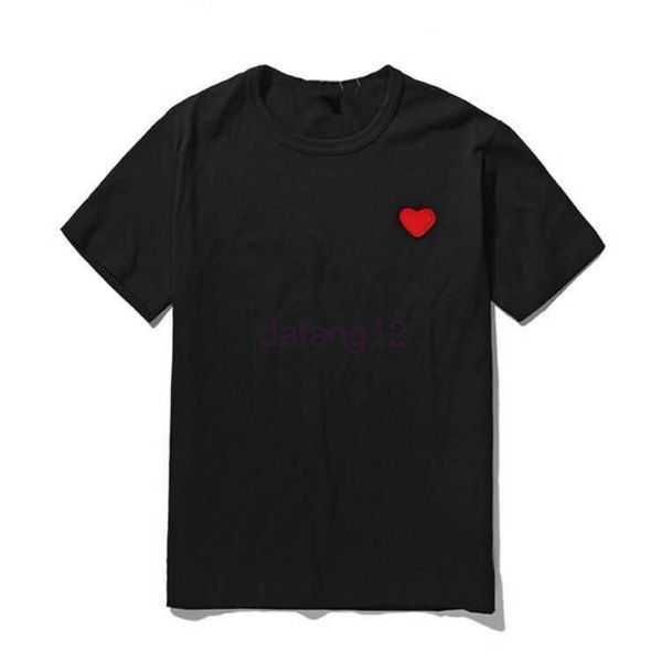 designer fashion mens cdgs t-shirts red heart shirt casual women commes des shirts badge garcons embroidered heart shaped short sleeves ecb5, White;black
designer fashion mens cdgs t-shirts red heart shirt casual women commes des shirts badge garcons embroidered heart shaped short sleeves ecb5, White;black
