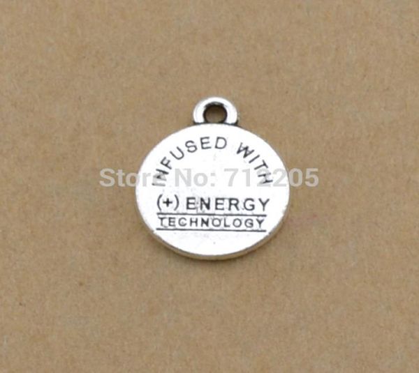 zinc alloy 50pcs antique silver infused with energy technology circle charm pendants for making bangles bracelets5615223, Blue;slivery
zinc alloy 50pcs antique silver infused with energy technology circle charm pendants for making bangles bracelets5615223, Blue;slivery