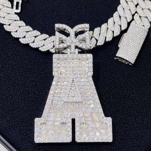 personalized custom baguette moissanite iced out letter a pendant bling 925 sterling silver lab diamond hip hop jewelry men
personalized custom baguette moissanite iced out letter a pendant bling 925 sterling silver lab diamond hip hop jewelry men